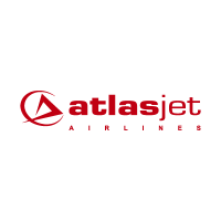 Atlasjet airlines vector logo