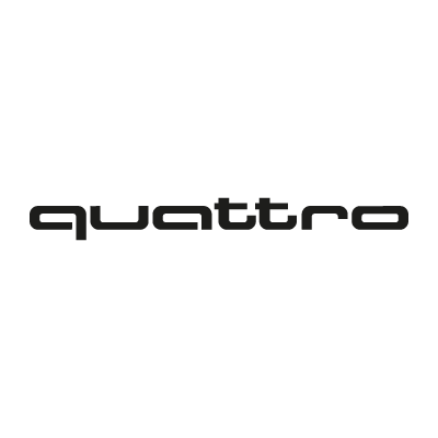 Audi Quattro logo vector