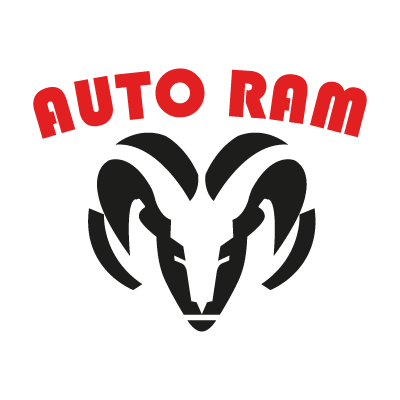 Auto ram logo vector