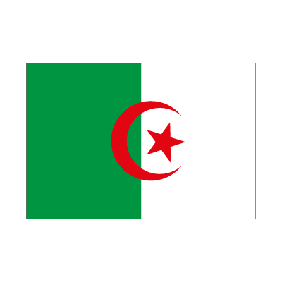 Flag of Algeria vector logo