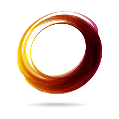 Abstract circle logo template