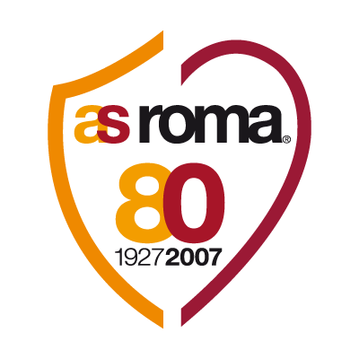 AS Roma 80 logo vector