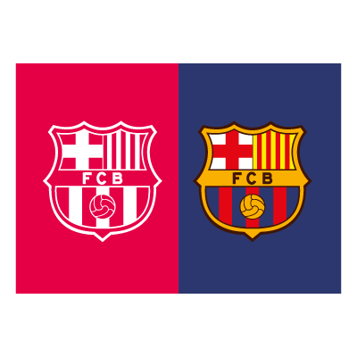 Barcelona signs material logo template