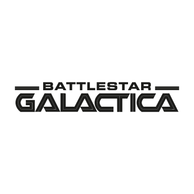 Battlestar Galactica Black logo vector