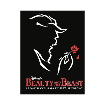 Beauty and the Beast logo vector