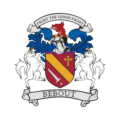 Bebout Family Crest logo vector