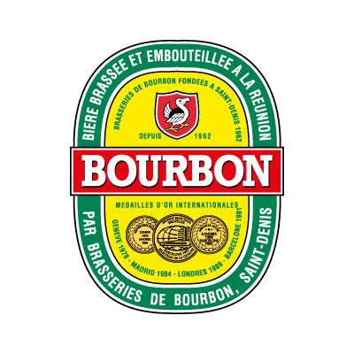 Biere Bourbon logo vector