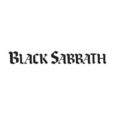 Black Sabbath Black logo vector