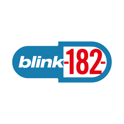 Blink 182 Music logo vector