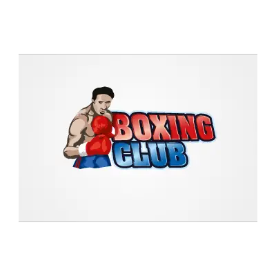 Boxing club logo template