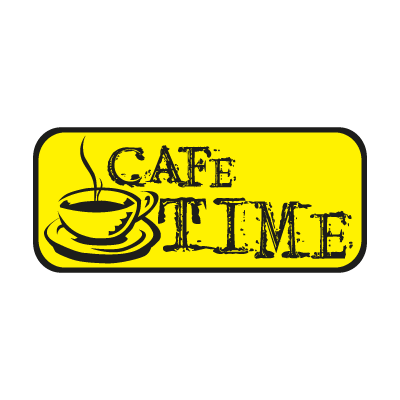 CAFE TIME logo vector
