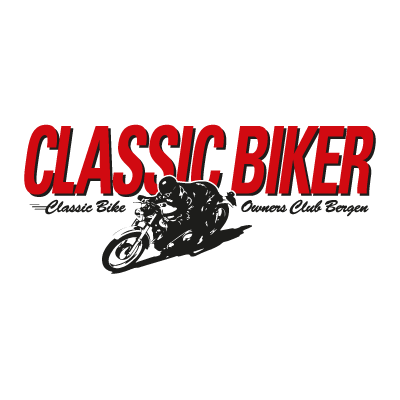 Classic Biker logo vector