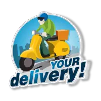 Delivery logo template