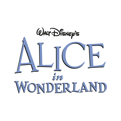 Disney’s Alice in Wonderland logo vector