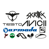 DJ logo template