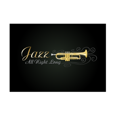 Jazz night club logo template