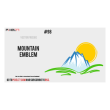 Free download Mountain Emblem logo template Mountain Emblem logo template