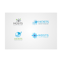 Server & Hosting logo template