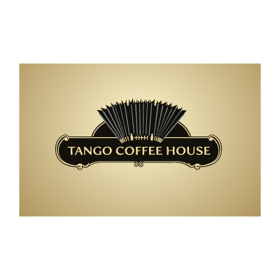 Tango coffee house logo template