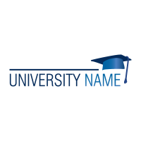University logo template