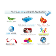 Free download 3D style logo template 3D style logo template