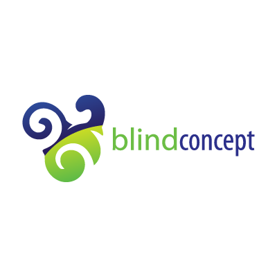 Blind concept logo template
