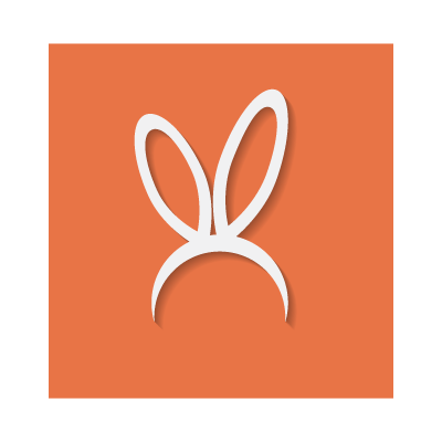 Bunny Ears logo template