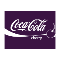 Coca cola Cherry logo template