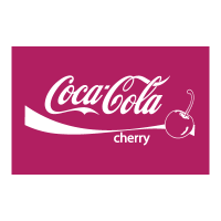 Coca Cola CHERRY logo template