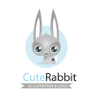 Free download Cute rabbit logo template Cute rabbit logo template