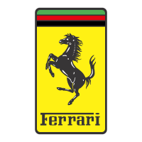 Ferrari material logo template