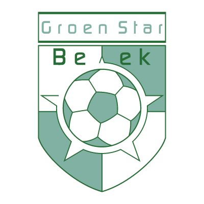 Groen Star Beek logo vector