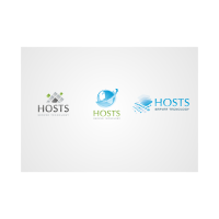Hosting and server (.EPS) logo template