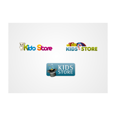 Kids Store logo template