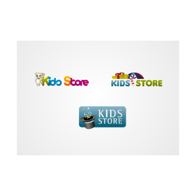 Kids Store Pack logo template