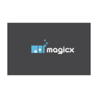 Magicx box logo template
