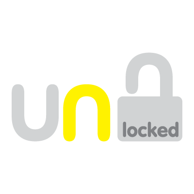 Modern unlock logo template
