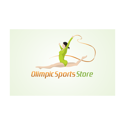 Olympic sports store logo template