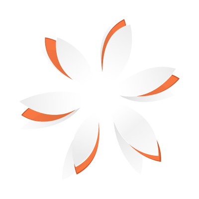 Paper Flower logo template