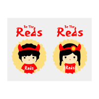 Reds t-shirt logo template