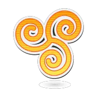 Triskelion logo template