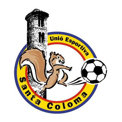 U.E. Santa Coloma logo vector