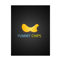 Yummy Chips logo template