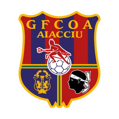 Gazelec FC Olympique Ajaccio logo vector