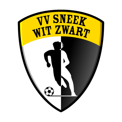 VV Sneek Wit Zwart logo vector