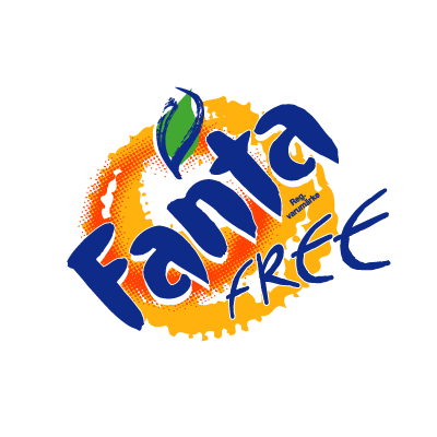 Fanta Free logo vector