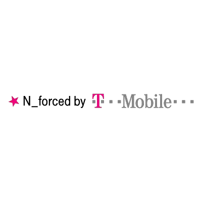 N_forced by T-Mobile logo vector