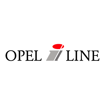 Opel i Line logo vector