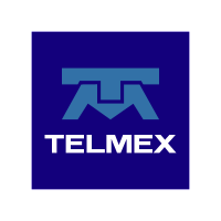 Telmex company vector logo
