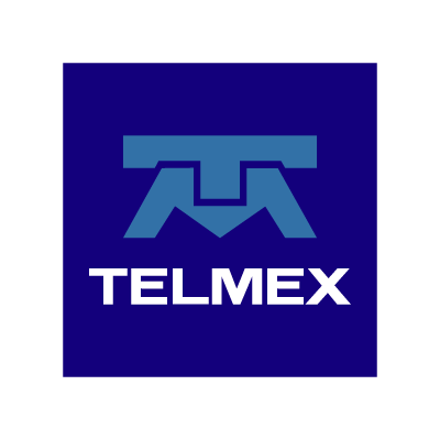 Telmex company logo vector